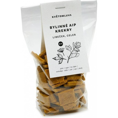 Květomluva AIP bylinné krekry bio 100g libeček, celer