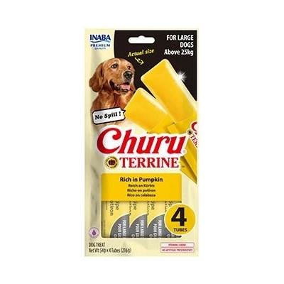 Churu Dog Terrine dýně plemena L 4 x 54 g
