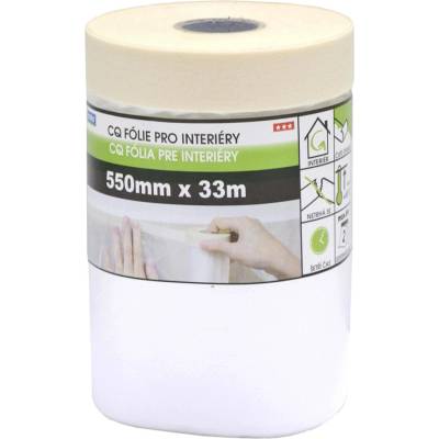 Mako Color CQ fólie interiérová s papírovou páskou 55 cm x 33 m