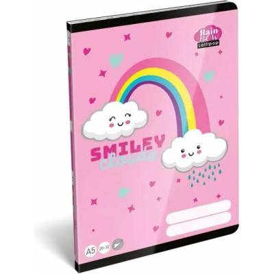 Lollipop Rainbow Hladký sešit A5