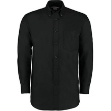 Kustom Kit pánská košile Oxford dlouhý rukáv KK 351 černá