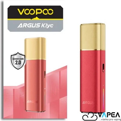 VooPoo Argus Klyc 1350 mAh Red & Gold 1 ks