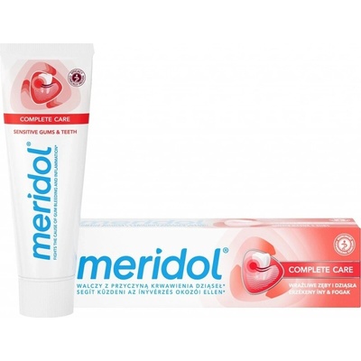 Meridol Complete Care Sensitive Gums & Teeth 75 ml – Hledejceny.cz