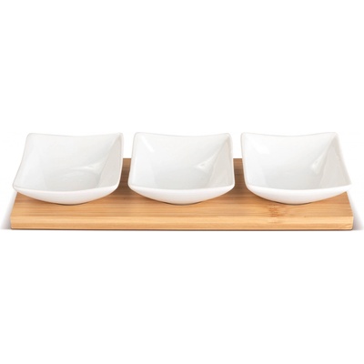 Lamart LT9217 Bamboo Servírovací misky 26 × 8 cm 3 ks