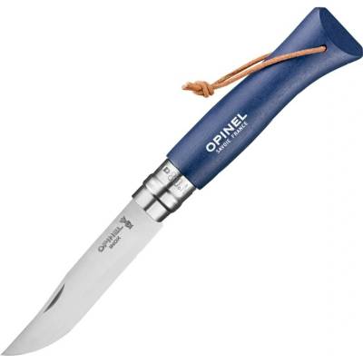 Opinel N°08BUSHWACKER 8,5 cm, tmavo modrá, hrabové drevo,Opinel