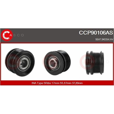 Řemenice, generátor CASCO CCP90106AS
