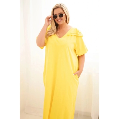 Kesi Plus Size 6774 žlutá