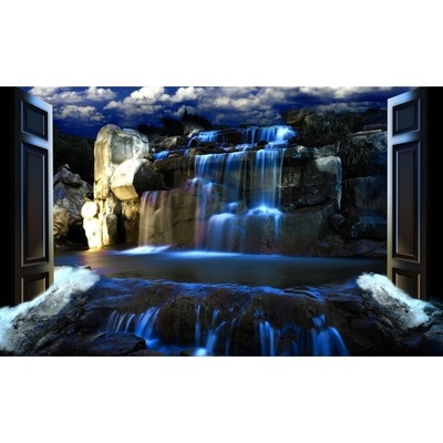 Preinterier FT2722 Fototapeta na stenu Biely vodopád vlies 104cm x 70cm