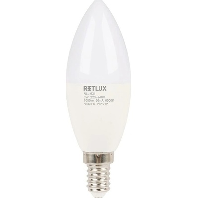 Retlux RLL 631 C37 E14 candle 8W DL D