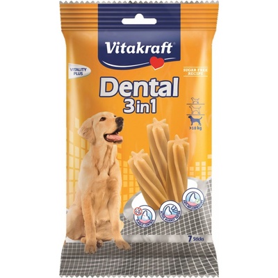 Vitakraft Dental Sticks M pro psy nad 10 kg 7 ks 180 g