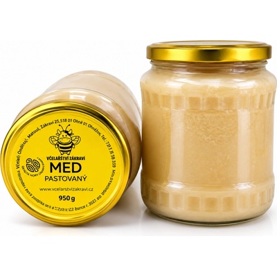 Včelařství Zákraví Med pastovaný, 950 g