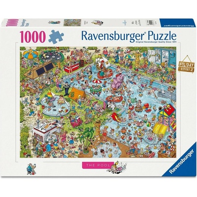 RAVENSBURGER Ray's Comic Holiday Resort 3 Bazén 1000 dielov
