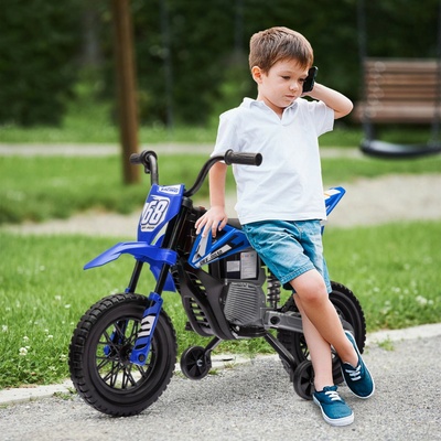 Aiyaplay dětská elektrická motorka modrá
