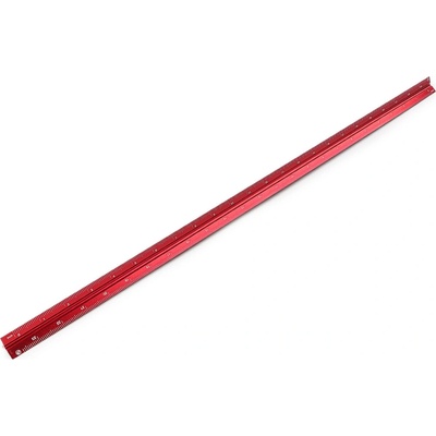 Prima-obchod Trojhranné hliníkové pravítko délka 60 cm, barva červená