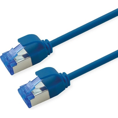 Roline 21.15.4345 RJ45 CAT 6A S/FTP 5m modrý