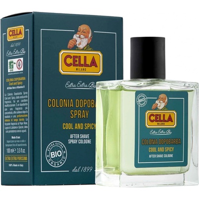 Cella Milano BIO Cool and Spicy kolínská voda pánská 100 ml