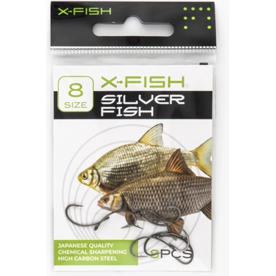 X-Fish Silver Fish vel. 12 8 ks