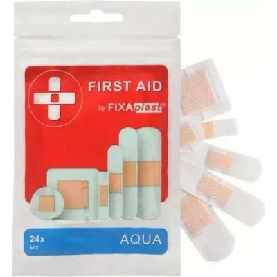 Fixaplast First Aid náplast 24 ks FIRST AID AQUA mix