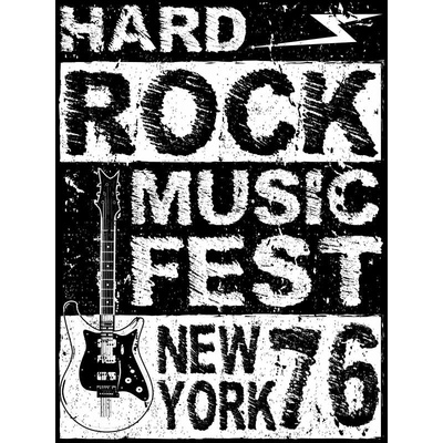 Ceduľa Hard Rock Music Fest New York