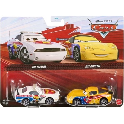 Disney Cars Pat Traxson a Jeff Corvette