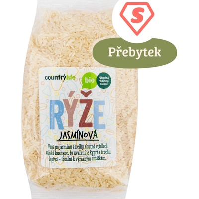 Country Life Jasmínová rýže Bio 1 kg
