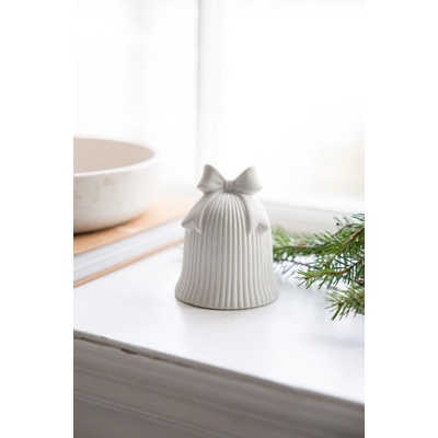 Keramický zvoneček Klocksjön White 9 cm Storefactory Scandinavia