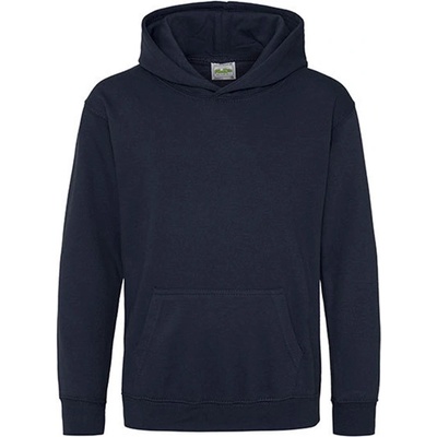 Just Hoods dětská mikina s kapucí Námořnická modrá