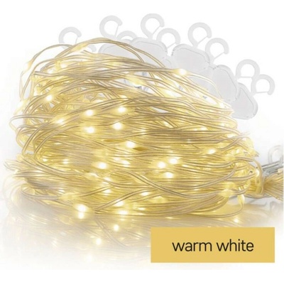 Emos D3EW03 LED vánoční nano řetěz záclona 2,9x1,5 m venkovní i vnitřní teplá bílá programy