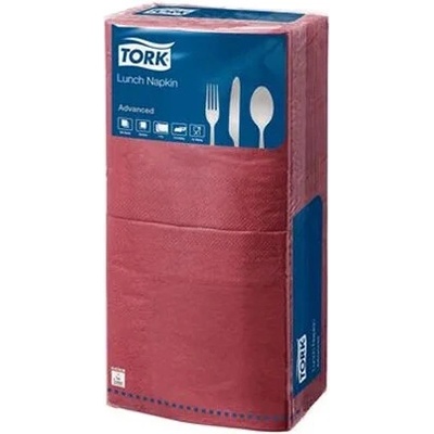 Tork Advanced servítky 2-V 33x33 Bordeaux TORK/477213PAK 250ks