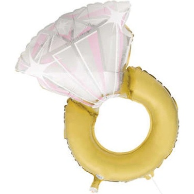 Foliový balonek Prsten diamond 81 cm