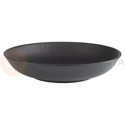 APS Nero melaminová mísa černá 30 cm