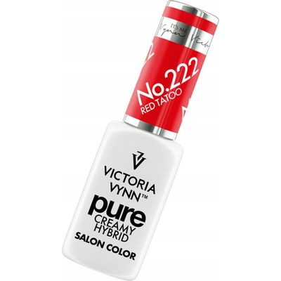 Hybridní lak Pure Creamy Hybrid Victoria Vynn 222 Red Tattoo 8 ml