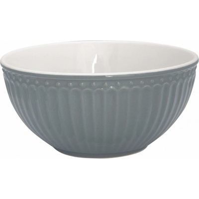 Green Gate Keramická miska porcelán Alice Stone grey 450 ml