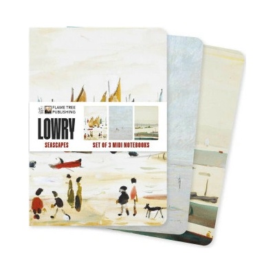 L.S. Lowry: Seascapes Set of 3 MIDI Notebooks