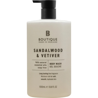 Boutique Sandalwood & Vetiver Sprchový gel, 1000 ml – Hledejceny.cz