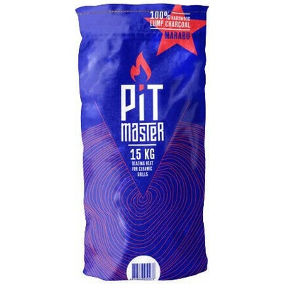 Pit Master drevené uhlie Marabú 15 kg