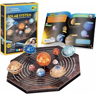 CUBICFUN 3D puzzle Sluneční soustava 173 ks