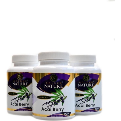 Golden Nature Acai berry 300 kapsúl