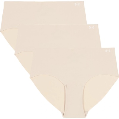 Under Armour Pure Stretch 3 Pack No Show Hipster 1383895 600