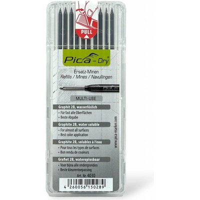 Pica Dry kulaté Tuhy náhradní 10 ks černé 4030