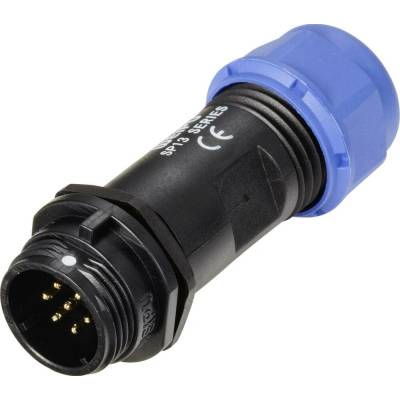 Weipu SP1311 / P 7 II priemyselný kruhový konektor, 1 ks