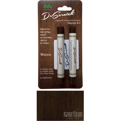 WPC Opravné tužky k dřevoplastovým prknům Dřevoplus PROFI - Walnut