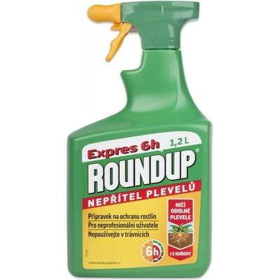 Roundup Expres Herbicid Nepřítel plevelů 6h 1,2 l – Hledejceny.cz