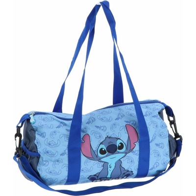 DIFUZED · Chlapecká sportovní taška Stitch – licence Lilo & Stitch / Disney - lehká a praktická - 38×22×18 cm
