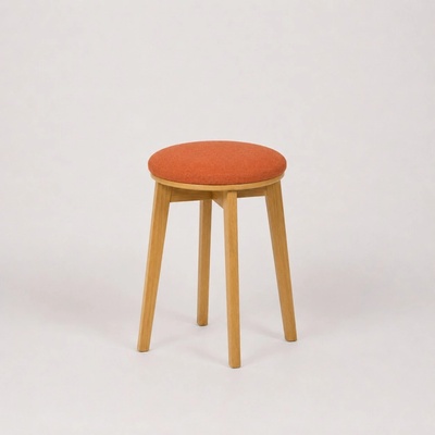 Stima TABURET 03 dubové moření LUX terracotta 10