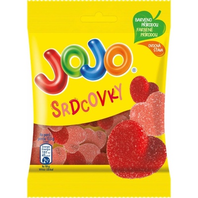 Jojo Srdcovky želé bonbóny 80 g