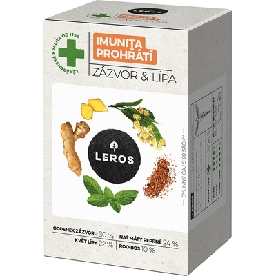 Leros Imunita Zázvor a lípa prohřátí 20 x 2 g