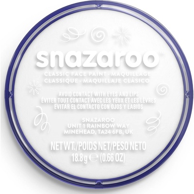 Snazaroo barva na obličej 18 ml bílá – Hledejceny.cz