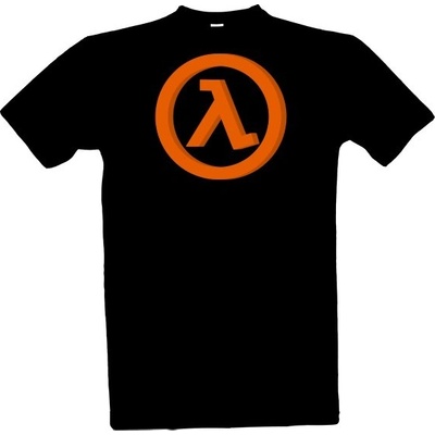 Tričko s potiskem Half-Life pánské černá