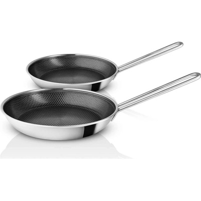 Eva Solo Multifunkční pánev s keramickým povrchem 28+24cm SET/2ks stříbrná